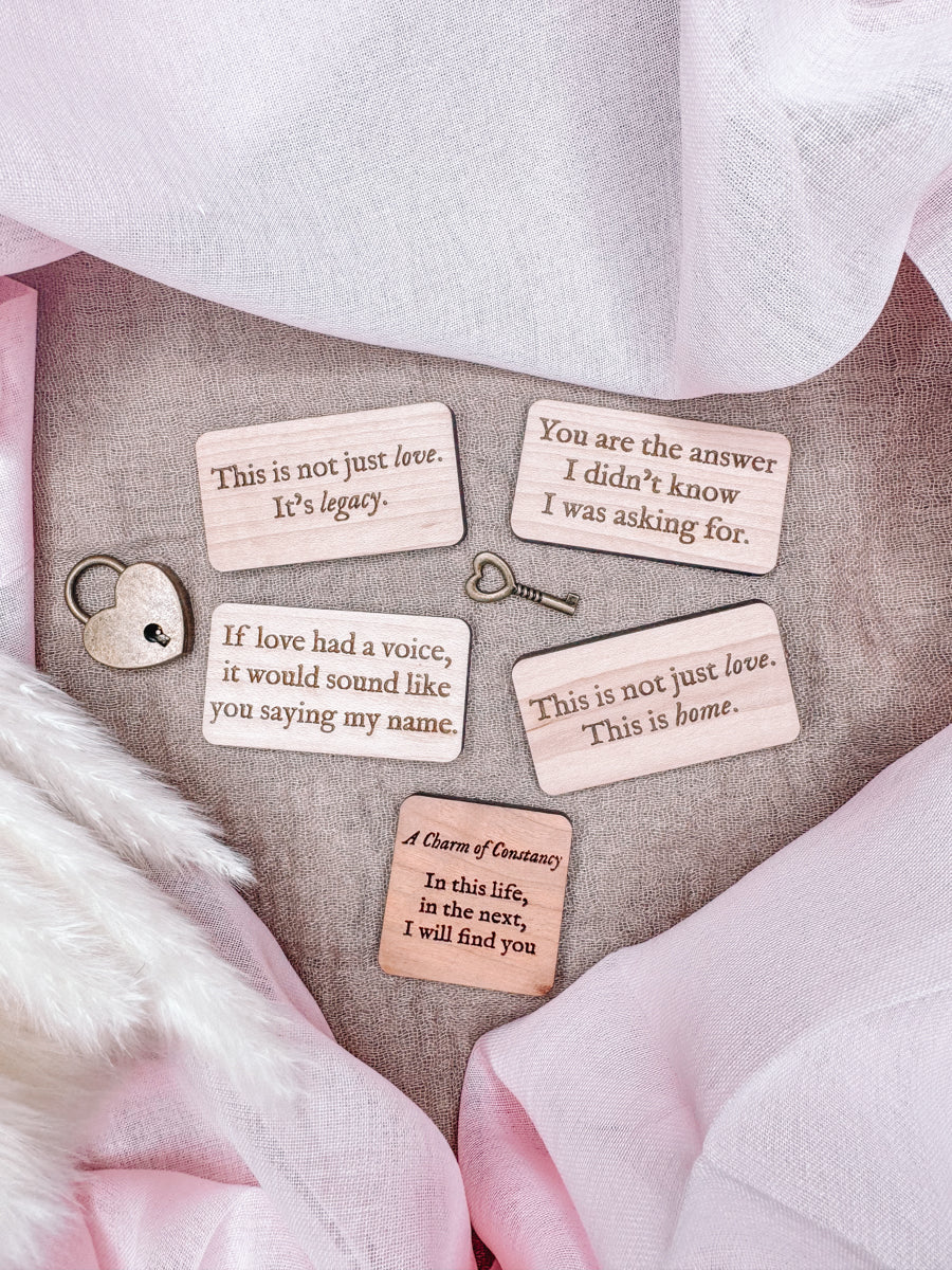 The Keepsake – 5 Mystery Romance Tiles Pocket-sized love, chosen by chance.