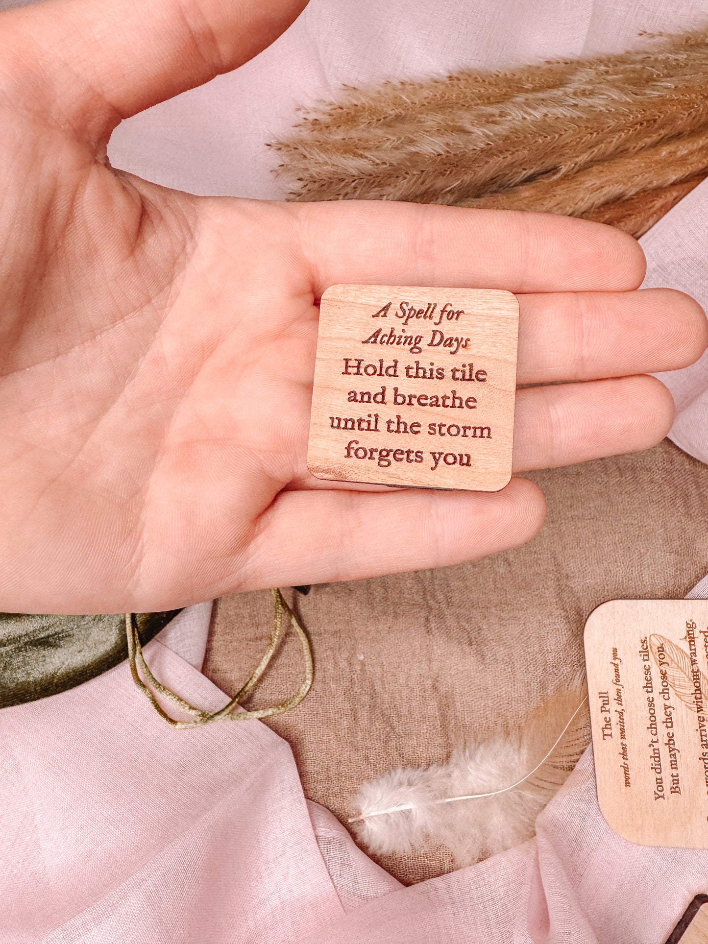 The Hollow – 5 Mystery Tiles of Grief and Remembrance | Grief speaks softly. These tiles answer back.