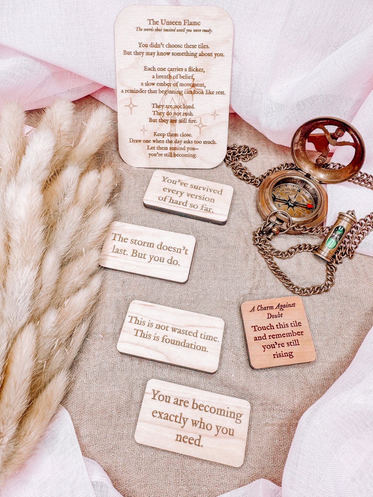 The Sparkwork – 5 Mystery Motivation Tiles | Tiny reminders. Unexpected strength.