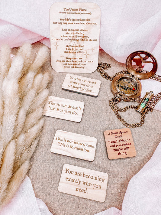 The Sparkwork – 5 Mystery Motivation Tiles | Tiny reminders. Unexpected strength.