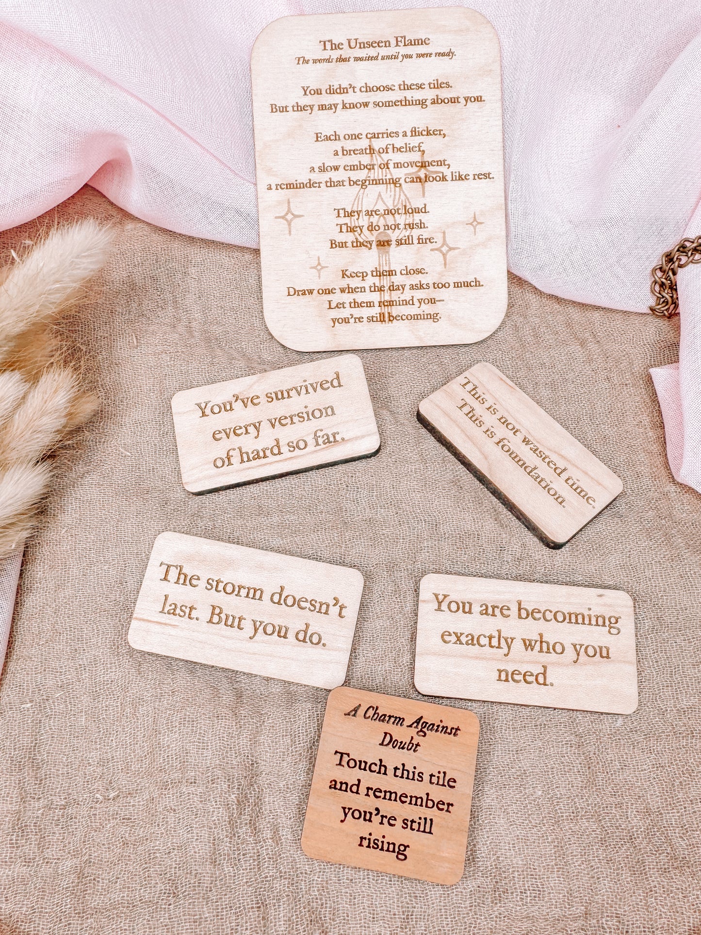 The Sparkwork – 5 Mystery Motivation Tiles | Tiny reminders. Unexpected strength.