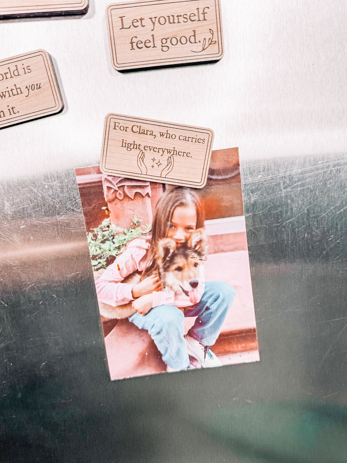 Magnetic North Personalized Magnetic Motivational Affirmation Set for Strength, Encouragement, and Resilience
