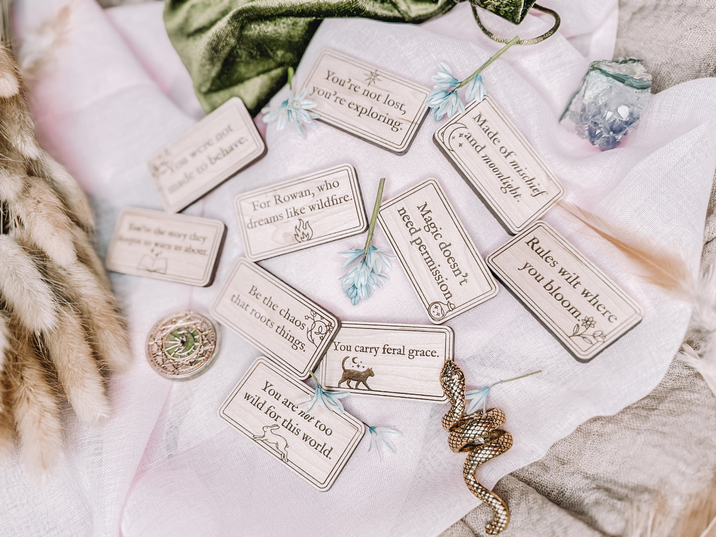 The Familiar – Magnetic Words for Grounding, Clarity, and Magic