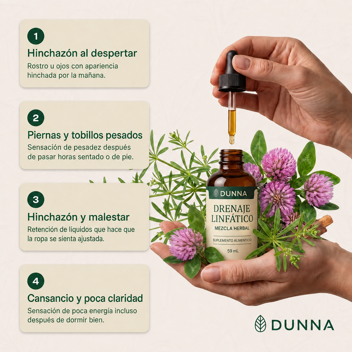 Drenaje Linfático Dunna - Gotas Naturales