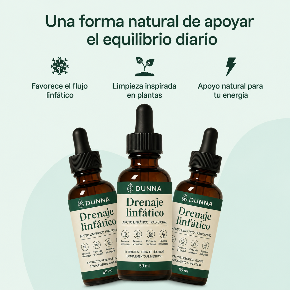 Drenaje Linfático Dunna - Gotas Naturales