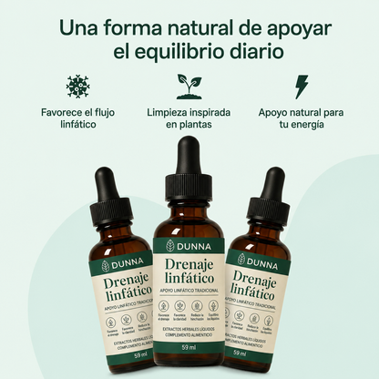 Drenaje Linfático Dunna - Gotas Naturales