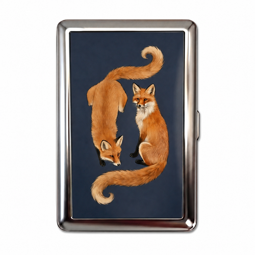 Sly Foxes — Tin Cardholder Wallet