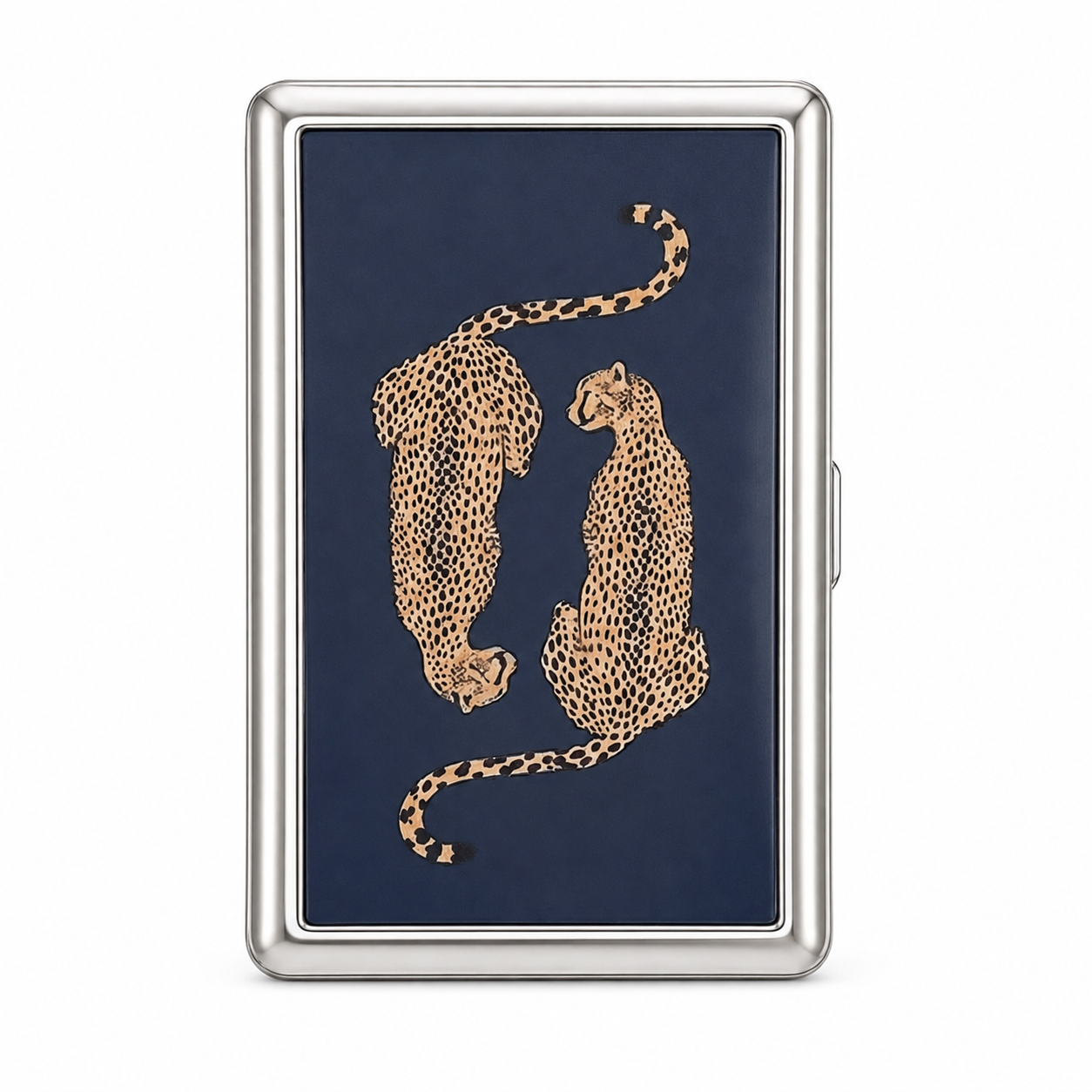 Leopard Lovers — Tin Cardholder Wallet