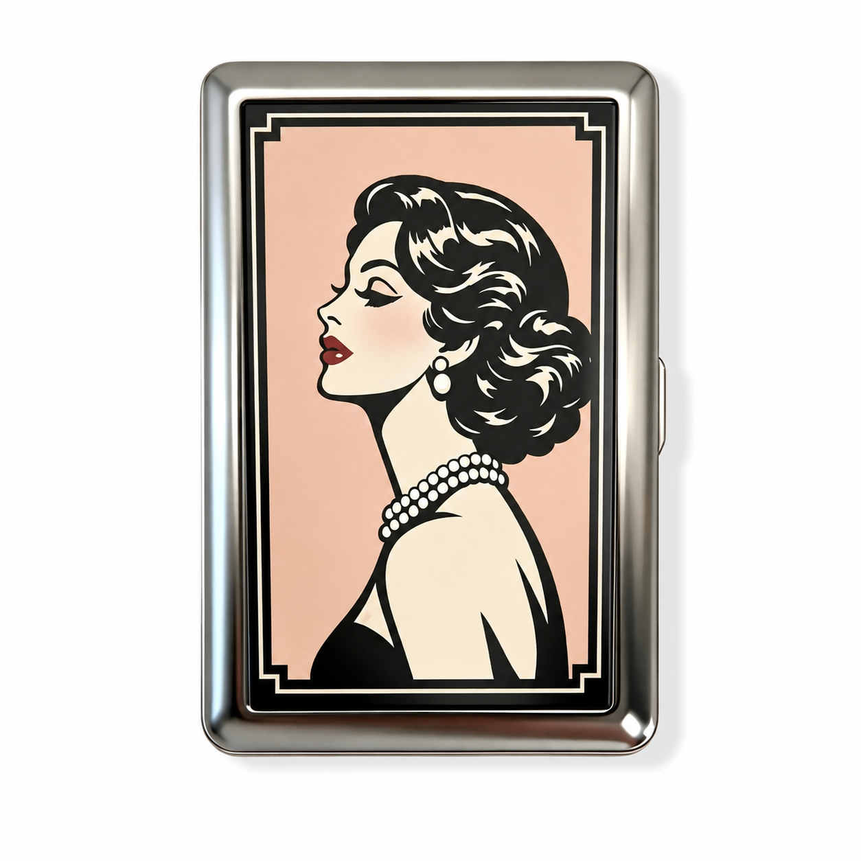 Midnight Muse — Tin Cardholder Wallet